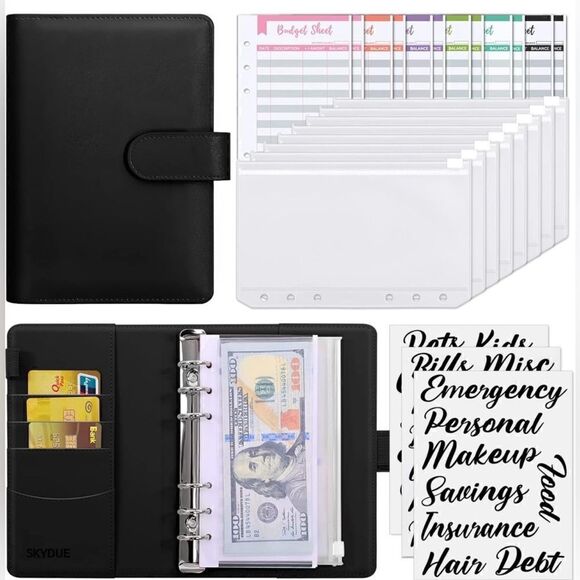 Budget Planner, Binder. Cash Stuffing Envelopes, Gift for Her. Explore Now! - Picture 3 of 9